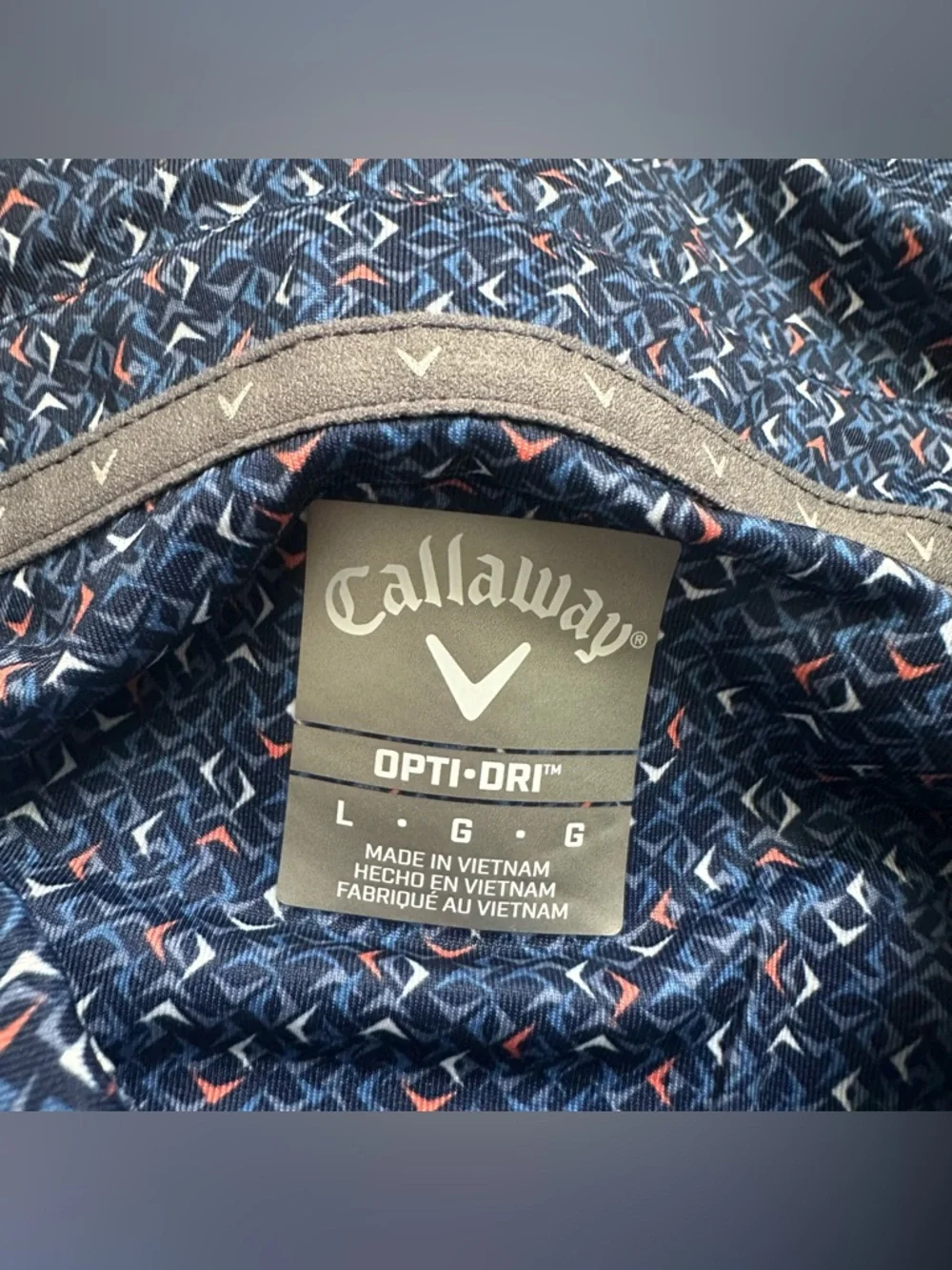 NEW!‎ Callaway Men’s Polo Shirt, Golf, Active, Opti-Dry, Large